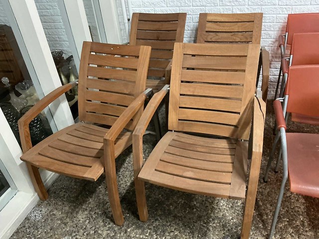 Val-eur tuinstoel (4x) - afbeelding 3 van  3