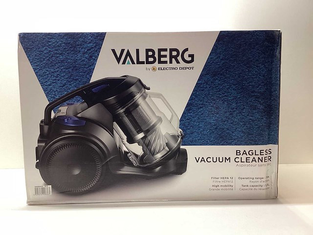 Valberg - aspirateur sans sac - stofzuiger - afbeelding 2 van  4