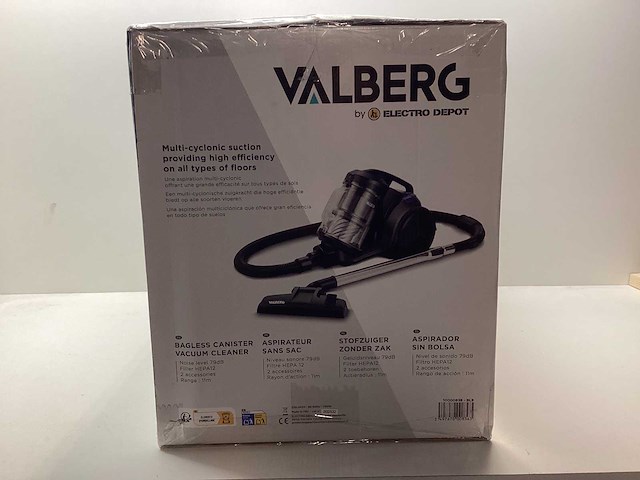 Valberg - aspirateur sans sac - stofzuiger - afbeelding 4 van  4