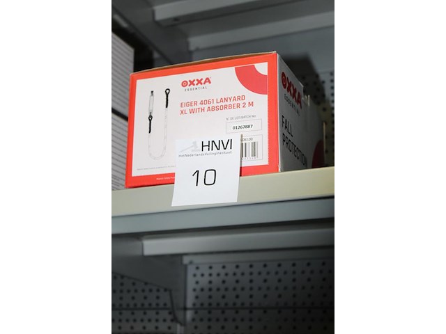 Valbeveiliging oxxa fall protection type eiger 4061 lanyard xl - afbeelding 2 van  2