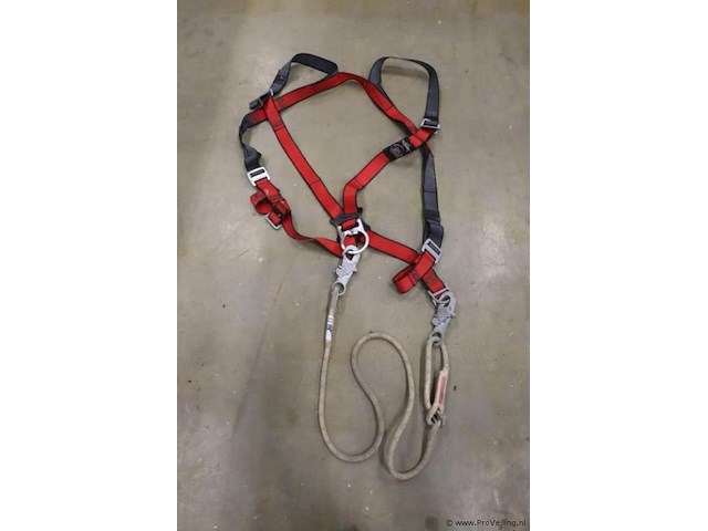 Valbeveiligingsharnas met dubbele vallijn - afbeelding 1 van  5