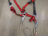 Valbeveiligingsharnas met dubbele vallijn - afbeelding 1 van  5