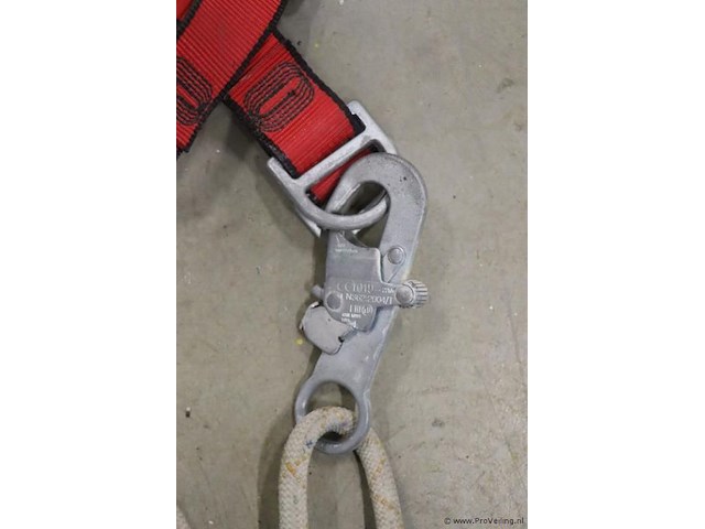 Valbeveiligingsharnas met dubbele vallijn - afbeelding 3 van  5