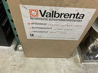 Valbrenta afvoerkap 19 cm rookgasafvoer - afbeelding 2 van  2