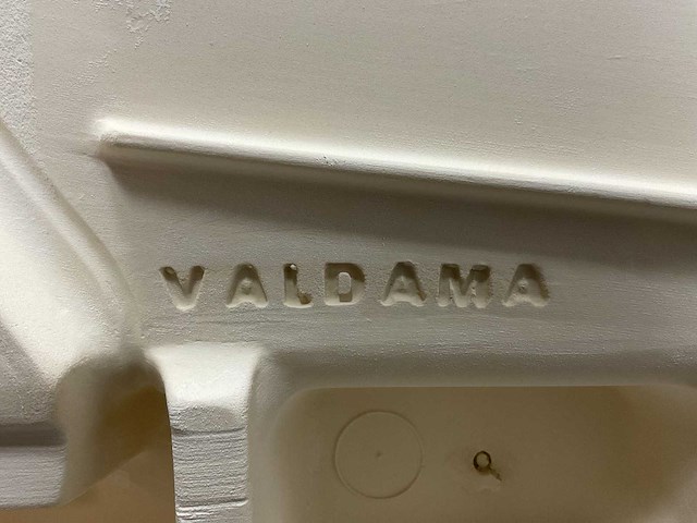 Valdama - wastafel - zonder kraangat 120x46cm - afbeelding 2 van  10