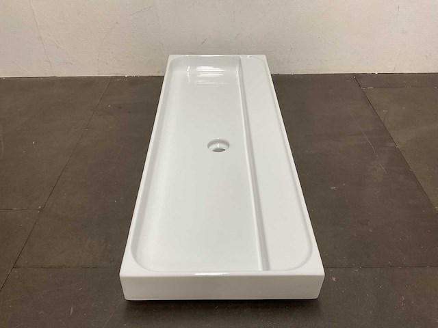 Valdama - wastafel - zonder kraangat 120x46cm - afbeelding 4 van  10