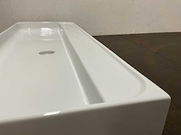 Valdama - wastafel - zonder kraangat 120x46cm - afbeelding 8 van  10