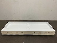 Valdama - wastafel zonder kraangat 120 x 46 cm - afbeelding 4 van  6