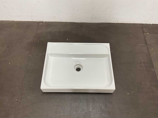 Valdama - zonder kraangat wastafel 60 x 45 cm - afbeelding 2 van  8