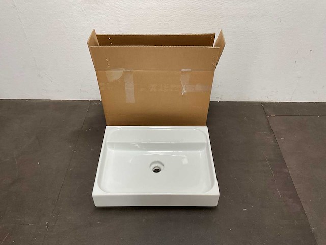 Valdama - zonder kraangat wastafel 60 x 45 cm - afbeelding 3 van  8