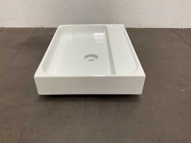 Valdama - zonder kraangat wastafel 60 x 45 cm - afbeelding 4 van  8