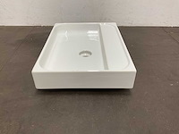 Valdama - zonder kraangat wastafel 60 x 45 cm - afbeelding 4 van  8