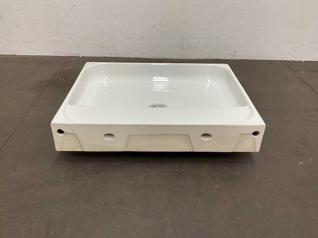 Valdama - zonder kraangat wastafel 60 x 45 cm - afbeelding 5 van  8