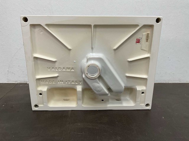 Valdama - zonder kraangat wastafel 60 x 45 cm - afbeelding 7 van  8