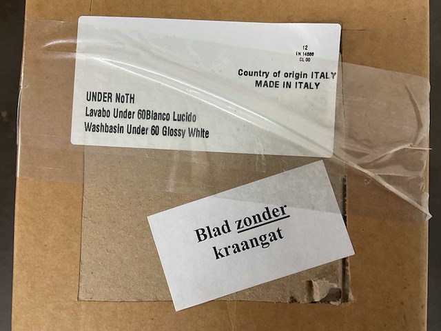 Valdama - zonder kraangat wastafel 60 x 45 cm - afbeelding 8 van  8