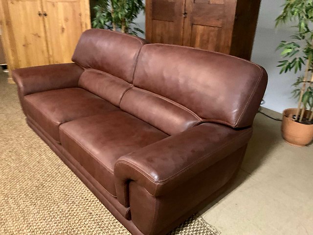 Valencia lederen bankstel - afbeelding 4 van  18