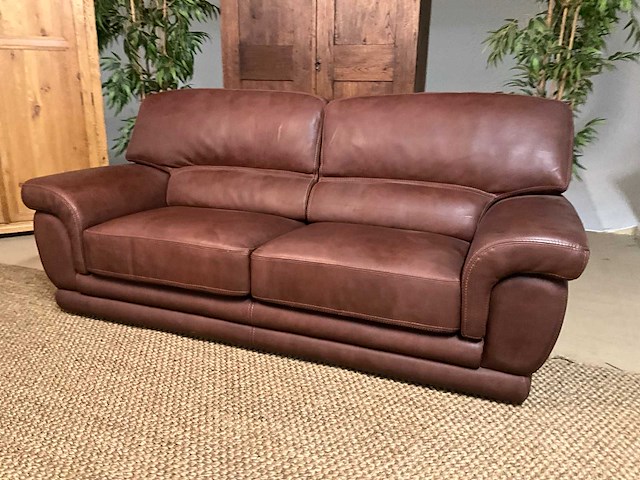 Valencia lederen bankstel - afbeelding 11 van  18