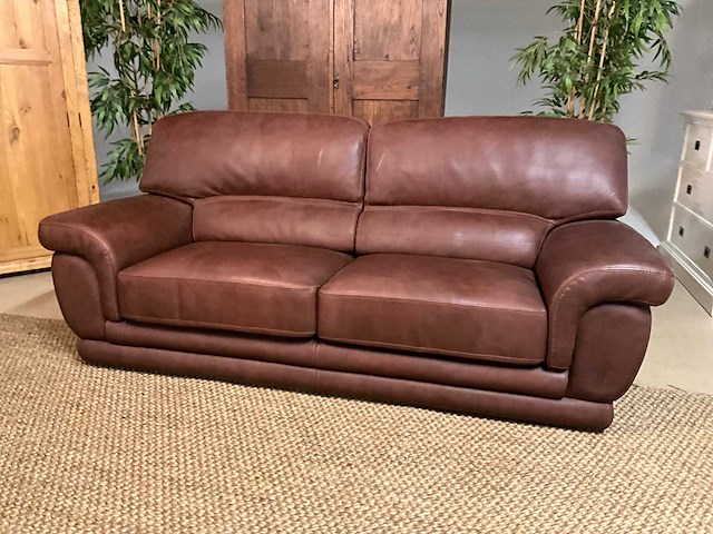 Valencia lederen bankstel - afbeelding 12 van  18