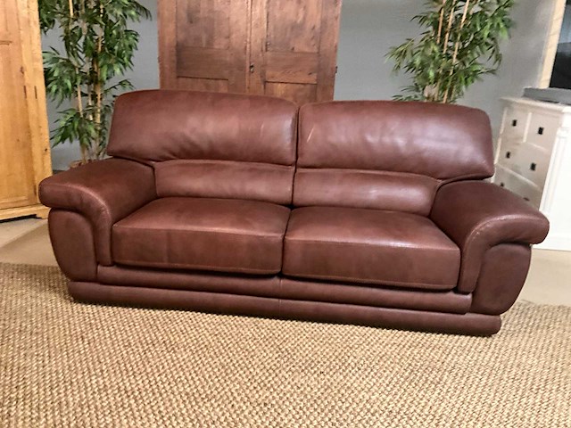 Valencia lederen bankstel - afbeelding 13 van  18