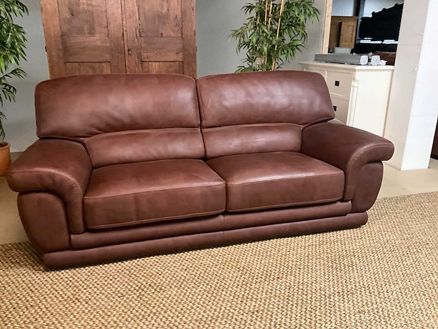 Valencia lederen bankstel - afbeelding 15 van  18