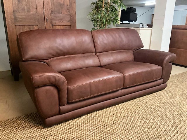 Valencia lederen bankstel - afbeelding 16 van  18