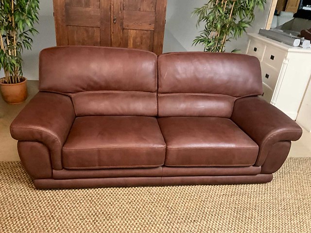 Valencia lederen bankstel - afbeelding 17 van  18