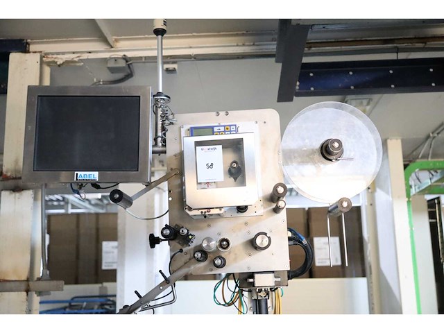 Valentin spx ii 108-12 etiketteermachine - afbeelding 4 van  5