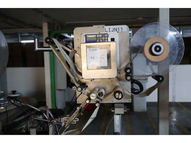 Valentin spx ii 108-12 etiketteermachine - afbeelding 1 van  1