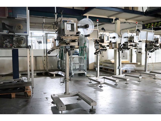Valentin spx ii 108-12 etiketteermachine - afbeelding 1 van  4