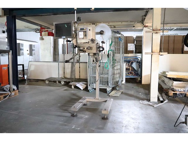 Valentin spx ii 108-12 etiketteermachine - afbeelding 1 van  5