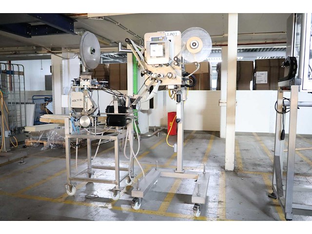 Valentin spx ii 108-12 etiketteermachine - afbeelding 1 van  4