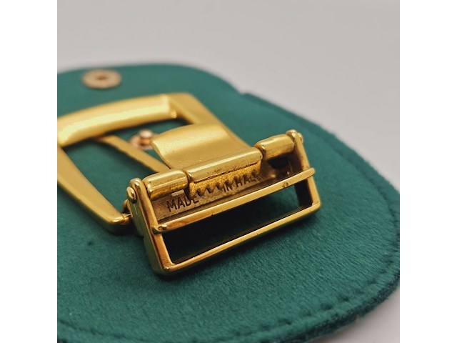 Valentino garavani goldplated riemsluiting - afbeelding 6 van  6