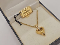 Valentino goldplated pendant collier - inclusief doos