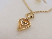 Valentino goldplated pendant collier - inclusief doos - afbeelding 5 van  8