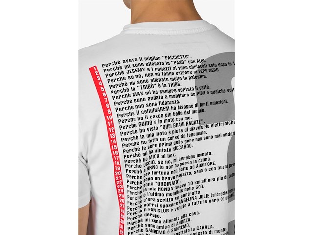 Valentino rossi t-shirt lichtblauw m - afbeelding 4 van  4