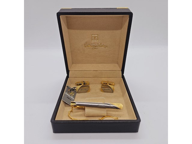 Valentino rudy manchetknopen + tie pin - afbeelding 1 van  9