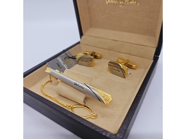 Valentino rudy manchetknopen + tie pin - afbeelding 3 van  9