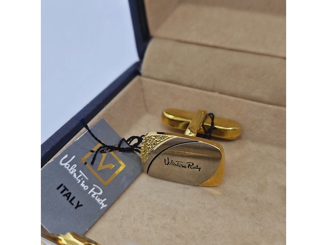 Valentino rudy manchetknopen + tie pin - afbeelding 7 van  9