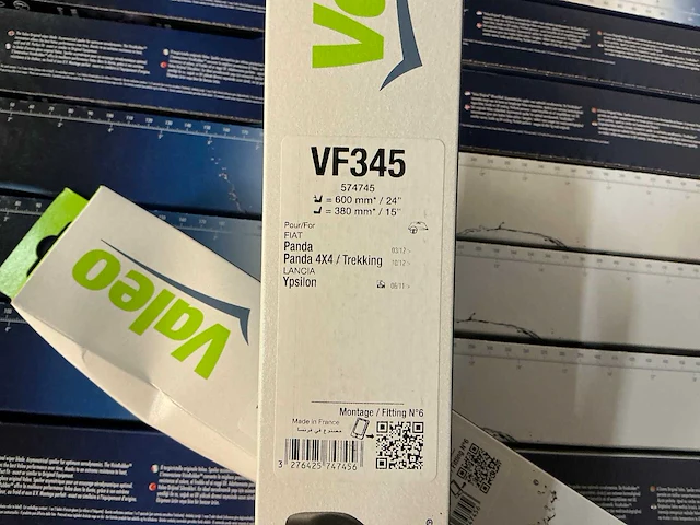 Valeo selencio vf345 fiat panda ruitenwissers (300x) - afbeelding 2 van  3