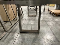 Valeur rechthoek rvs tuintafel frame (2x) - afbeelding 3 van  5
