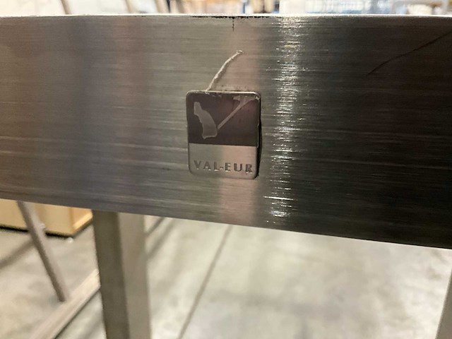 Valeur rechthoek rvs tuintafel frame (2x) - afbeelding 5 van  5