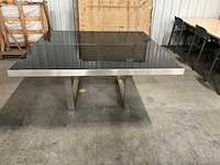 Valeur rvs retrolux tuintafel - afbeelding 1 van  7