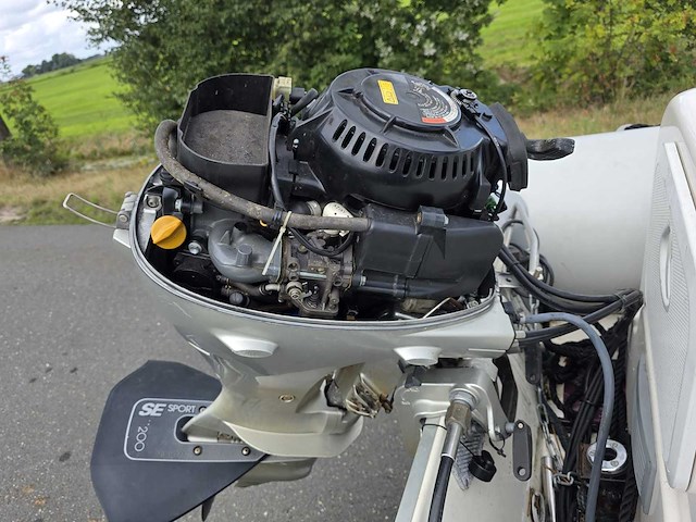 Valiant - d-300 - rubberboot rib met trailer en 10 pk - afbeelding 6 van  19