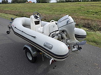 Valiant - d-300 - rubberboot rib met trailer en 10 pk - afbeelding 13 van  19