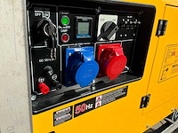 Valkenpower dg11000se3 luchtgekoelde diesel generator in rvs hijskrat - afbeelding 3 van  21