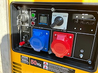 Valkenpower dg11000se3 luchtgekoelde diesel generator in rvs hijskrat - afbeelding 5 van  21