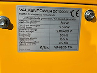 Valkenpower dg11000se3 luchtgekoelde diesel generator in rvs hijskrat - afbeelding 7 van  21