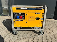 Valkenpower dg11000se3 luchtgekoelde diesel generator in rvs hijskrat - afbeelding 11 van  21