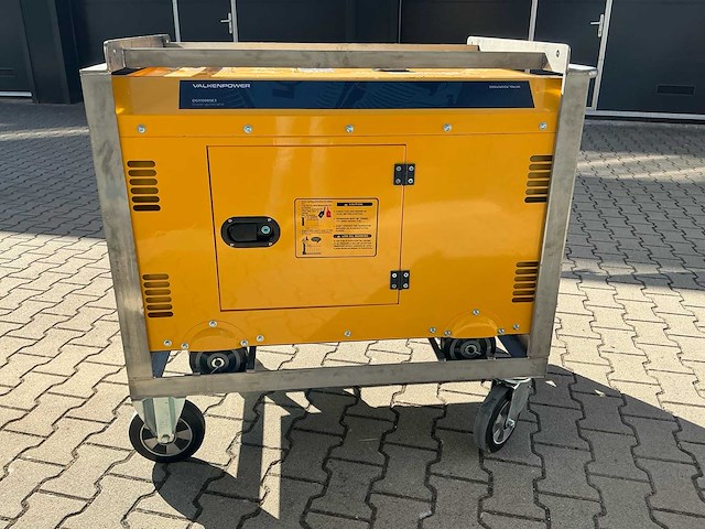 Valkenpower dg11000se3 luchtgekoelde diesel generator in rvs hijskrat - afbeelding 18 van  21