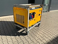 Valkenpower dg11000se3 luchtgekoelde diesel generator in rvs hijskrat - afbeelding 21 van  21
